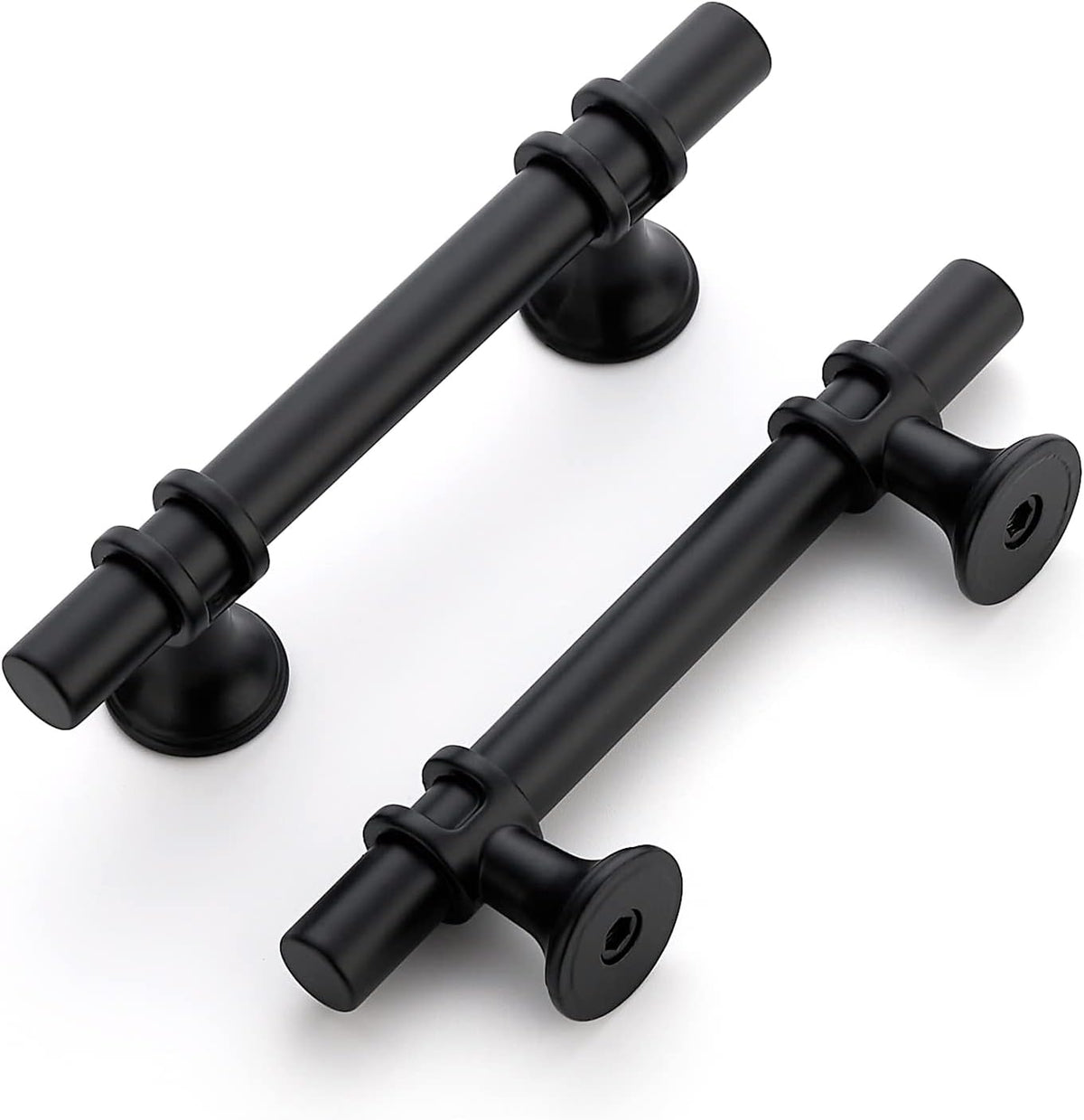 Black Cabinet Handles Black Cabinet Pulls 25 Pack 3 Inch Hole Center