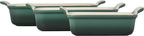 Le Creuset Stoneware Heritage Rectangular Baking Dish, 3 pc., Artichaut