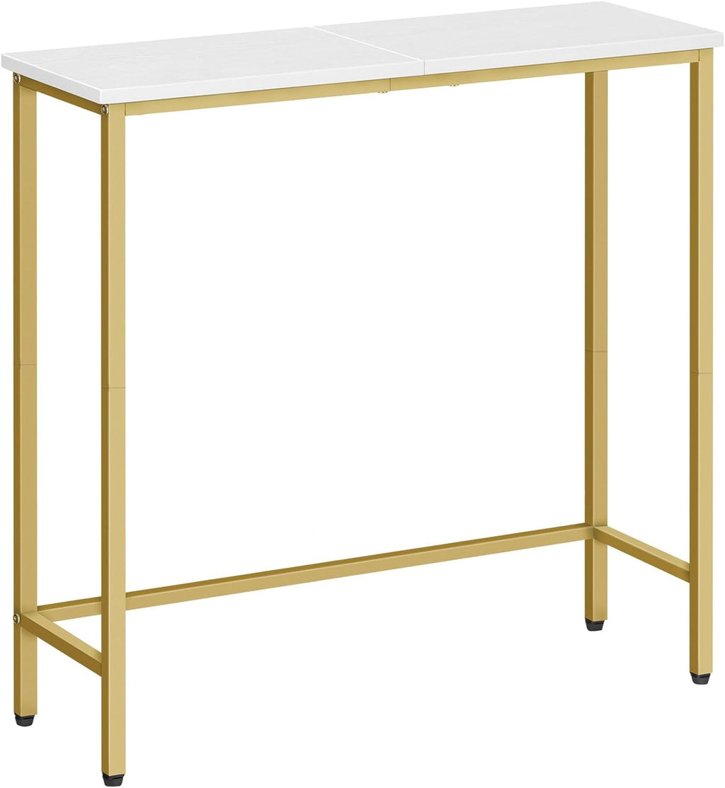 HOOBRO Narrow Console Table, 29.5" Small Entryway Table