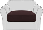 H.VERSAILTEX Stretch Couch Cushion Covers Individual Seat Sofa Chair Slipcovers by HVERSAILTEX