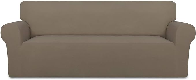 PureFit Super Stretch Sofa Slipcover – Spandex Non Slip Soft Couch Sofa Cover by PureFit