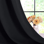 NICETOWN Black Curtains for Boys Room, W34 x L60 - Image 6