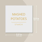 Talented Kitchen Labels for Storage Bins - Water-Resistant Food Container Stickers - Vinyl Jar Labels with Gold Text - Preprinted Pantry Container Stickers - 2.5 x 2.5 in, Pack of 144