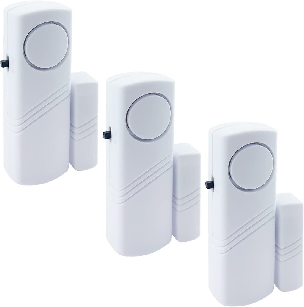 Personal Security Window & Door Alarm Bell | Wireless Sensor Door Window Burglar Alarm | Pack of 10