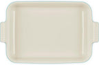 Le Creuset Stoneware Deep Rectangular Lasagna Dish, 6.75 qt., Riviera