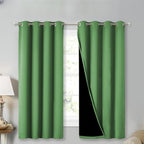 NICETOWN 100% Blackout Blinds, Forest Green, Laundry Room Decor Window by NICETOWN