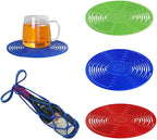 Multi-Use Silicone Wine Carrier,Reusable Single Wine Bottle Carrying Pouch