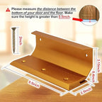 Security Door Brace for Standard, French & Blemished Doors