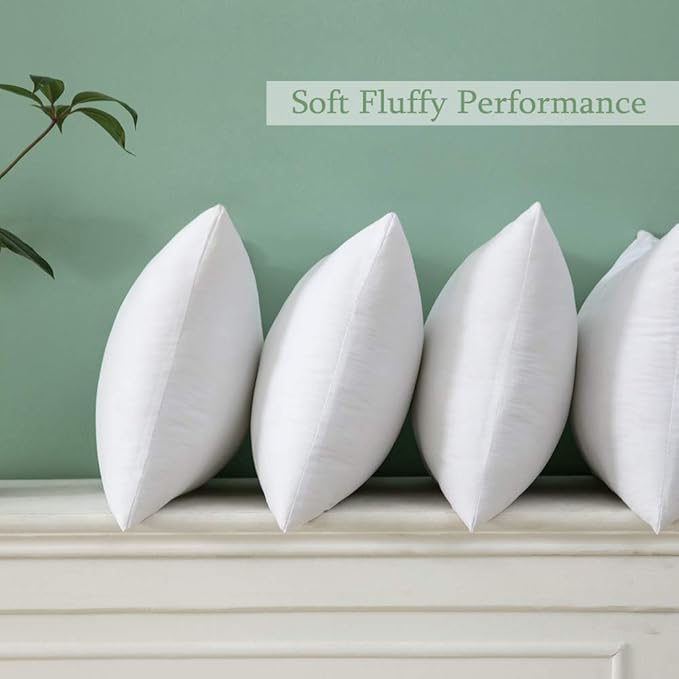 MIULEE Throw Pillow Insert Premium Pillow Stuffer Sham Square Form - Image 7