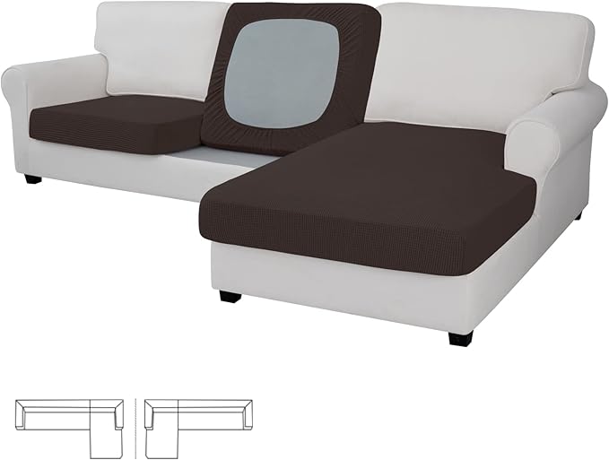 Easy-Going Stretch 3 Pieces Couch Cushion Covers by Easy-Going