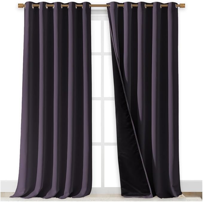 NICETOWN 100% Blackout Curtains - Image 2