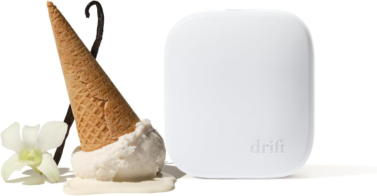 Drift Home Scent Diffuser Starter Kit - Plug in Adjustable Electric Aroma Diffuser for Home, Bedroom & Bathroom – Long Lasting Clean Fragrance, Non-Toxic, Pet Safe Freshener - Strawberry Shortcake