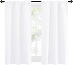 NICETOWN Kitchen Curtains, Short Home Decoration Curtains & Drapes, Small - Image 2
