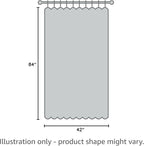 Teal Blackout Curtains 84 Inches Long, Ombre Purple Blackout Curtains - Image 10