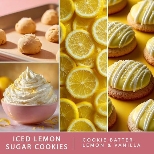ScentSationals Iced Lemon Sugar Cookies Scented Wax Melts 10oz (24 Cubes)