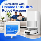 3 pcs Robot Vacuum Cleaning Solution for Dreame L10s Ultra