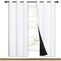 NICETOWN 100% Blackout Window Curtain Panels, Full Light Blocking Drapes by NICETOWN