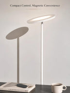 JOOFO LED Floor Lamp for Living Room, Torchiere Lamp with Compact Remote