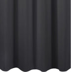 LEMOMO Dark Grey Thermal Blackout Curtains/52 x 45 Inch/Set of 2 Panels Room - Image 8