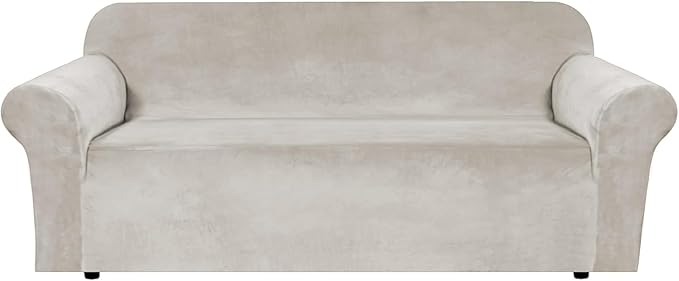 H.VERSAILTEX Stretch Velvet Sofa Covers by HVERSAILTEX