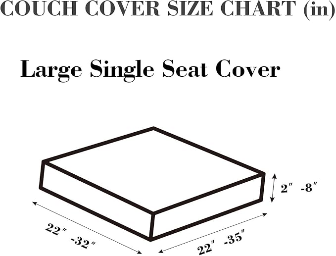 Sofa Covers Couch Covers for Sofa Pet Friendly Couch Cushion Covers Universal - Image 2