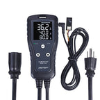 Humidity Controller DHC101 Digital Humidistat Pre Wired Outlet Reptile Humidity Controller for Grow Tent Mushroom Greenhouse Homebrew Fermentation Humidifier Dehumidifier