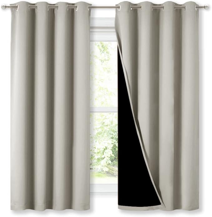 NICETOWN Extra Long Truly Blackout Drapes by NICETOWN