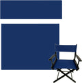 Upone Director Chair Canvas Replacement Cover,M Size (Blue)