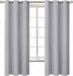BGment Room Darkening Curtains 63 Inches Long by BGment
