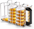 Cocktail Capsules Holder for Refrigerator,Storage for Bartesian Cocktail Capsule in Refrigerator , Hold Up to 30 Capsule Pods, 304 Stainless Steel