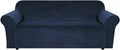 H.VERSAILTEX Stretch Velvet Sofa Covers Large Couch Covers Sofa Slipcovers by HVERSAILTEX
