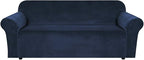 H.VERSAILTEX Stretch Velvet Sofa Covers by HVERSAILTEX