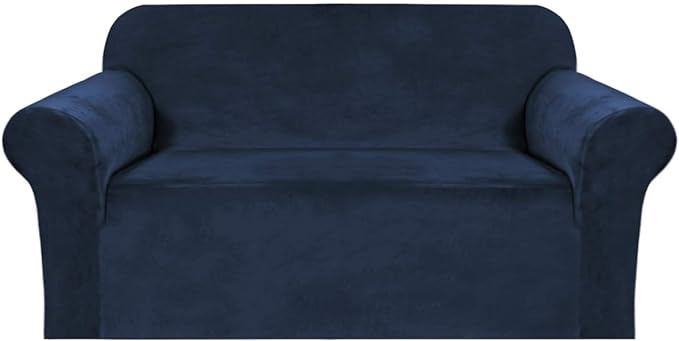 H.VERSAILTEX Stretch Velvet Loveseat Covers by HVERSAILTEX