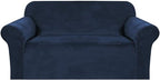 H.VERSAILTEX Stretch Velvet Loveseat Covers by HVERSAILTEX