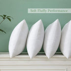 MIULEE Throw Pillow Insert Premium Pillow Stuffer Sham Square - Image 6