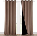 NICETOWN Full Shading Curtains 90 inches Long 2 Panels Set by NICETOWN