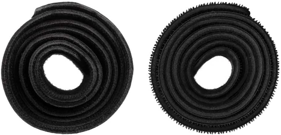 Klein Tools 450-330 Cable Management Sleeve, Cord Management for Home, Office or Job, 1-3/4-Inch Max Diameter, 3-Foot Length, Black, 2-Pack