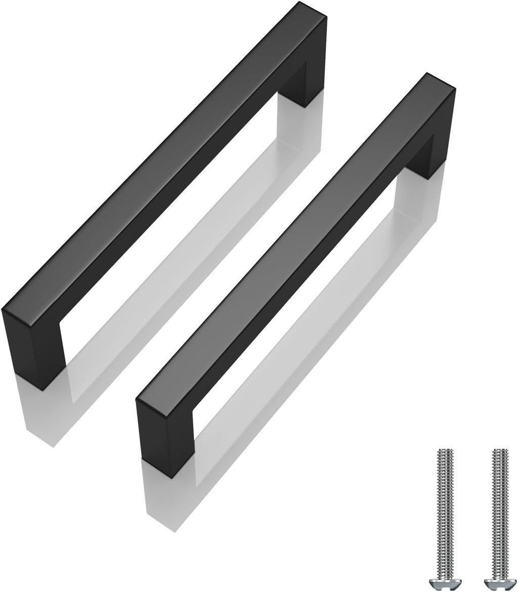 Matte Black 5 Inch Cabinet Handles, 30 Pack Cabinet Pulls