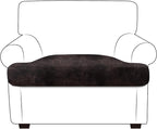 Leather Look Couch Cushion Covers Sofa Seat Slipcovers Sets Couches Furniture by ANARACHON