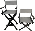 Upone Director Chair Canvas Replacement Cover,M Size (Grey)