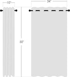 NICETOWN Bedroom Blackout Curtains and Drapes - Image 2