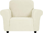 ZNSAYOTX Super Stretch Chair Slipcover, New Striped Sofa Chair Covers - Image 7