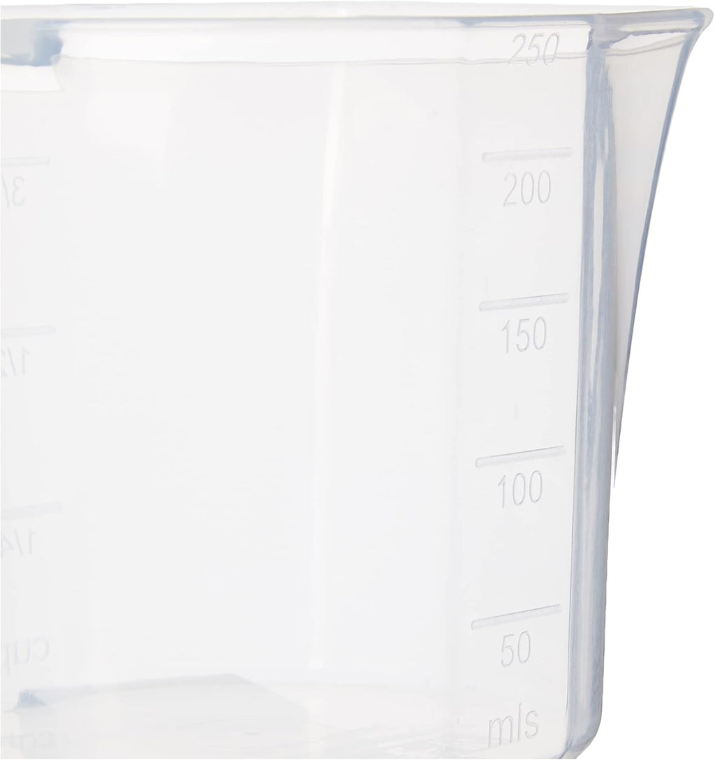 Sistema Flour and Sugar Storage Containers for Pantry with Lids and Measuring Cup, Dishwasher Safe, 13.7-Cup, White
