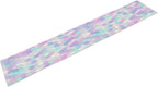 Mermaid Scales Table Runner Sea Theme Magic Blue Purple Pink Watercolor Scales Pattern Printed Linen Table Runner for Home Kitchen Dining Table Decoration,13x108 Inch