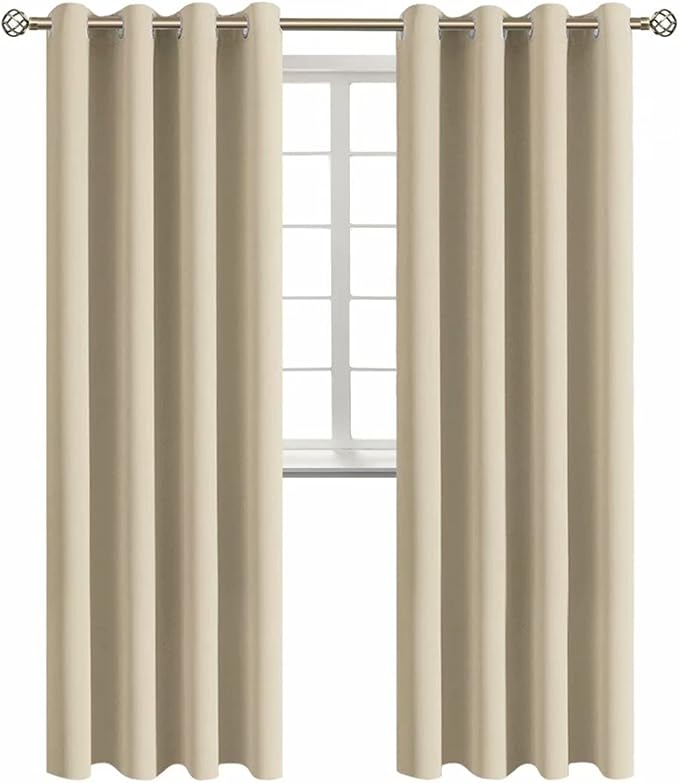 BGment Room Darkening Curtains 95 Inches Long by BGment