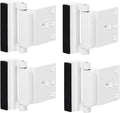 4 Pack Home Security Door Reinforcement Lock Door Latch for Kids Safety