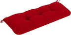 Outdoor Bench Cushion Waterproof, Tufted Bench Seat Cushion