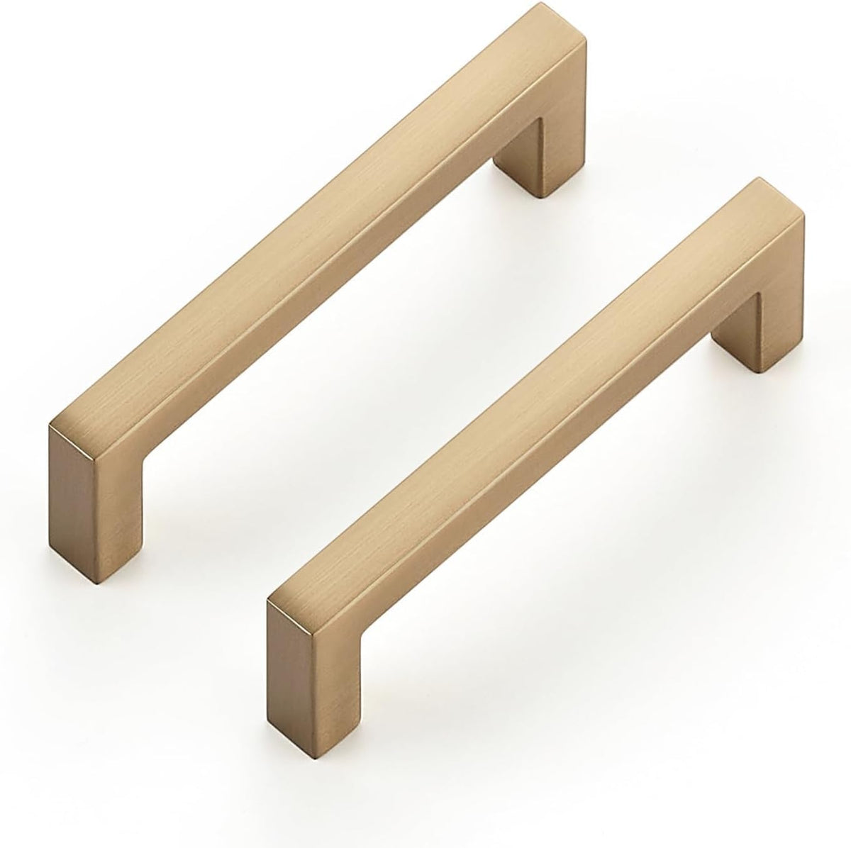 Ravinte Champagne Bronze Cabinet Handles Drawer Pulls, 3 Inch CC, 10 Pack