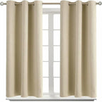 BGment Room Darkening Curtains 54 Inches Long by BGment