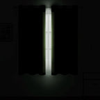 LEMOMO Light Green Blackout Curtains 38 x 54 Inch Length/Set of 2 Curtain - Image 3
